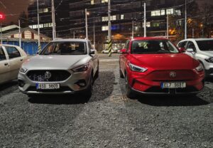 MG ZS EV a MG ZS