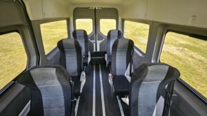 Volkswagen Crafter Kombi -místo pro posádku