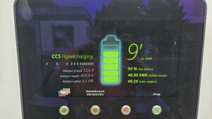 MG4 XPower nabíjení