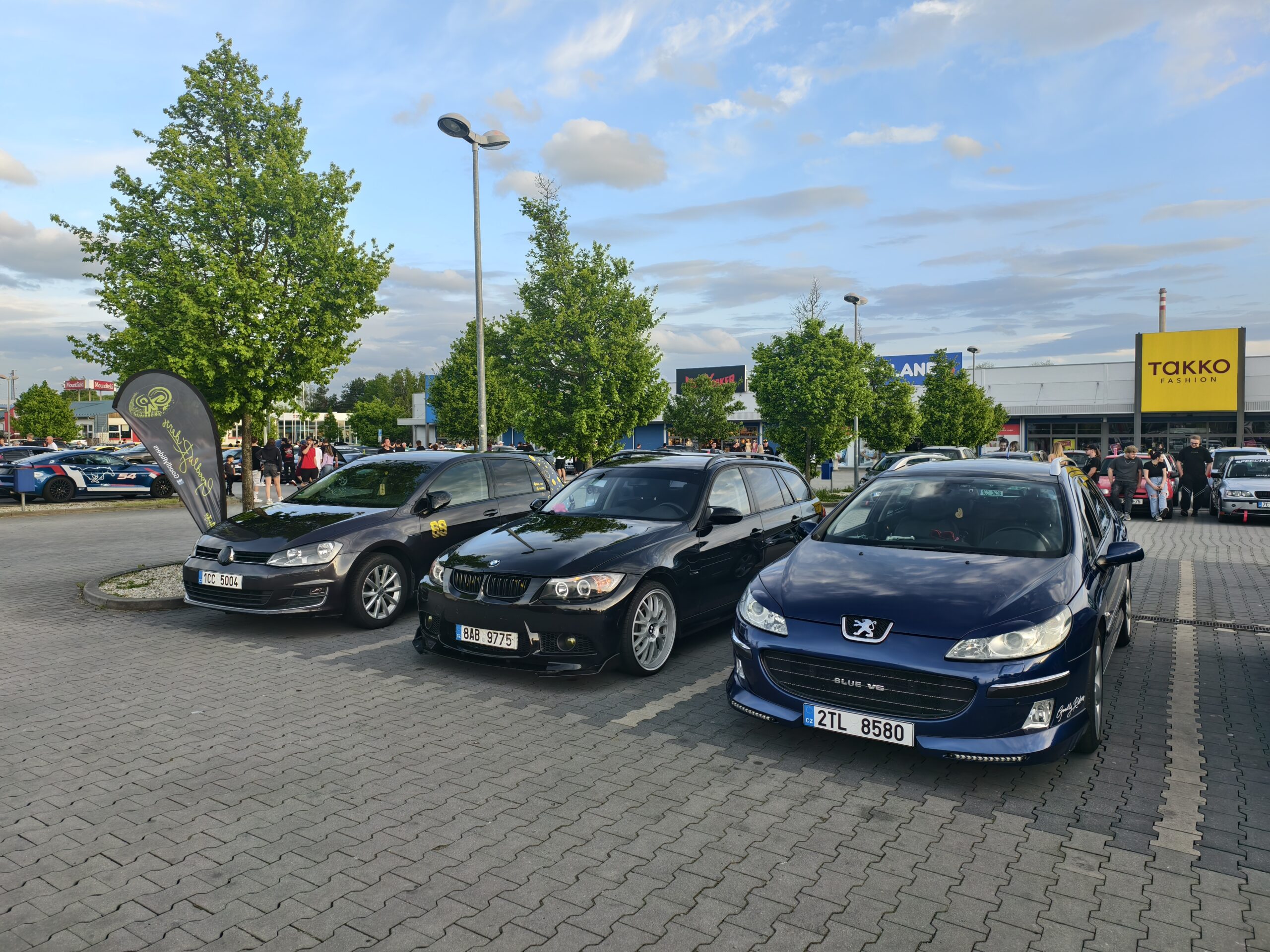 Místo srazu bylo naštěstí označené