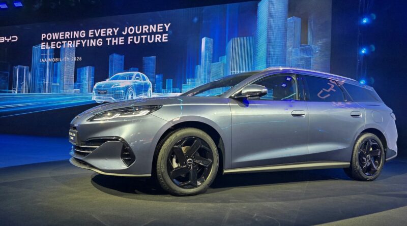 BYD na salonu IAA v Mnichově a cesta se Seal 6 DM-i Touring