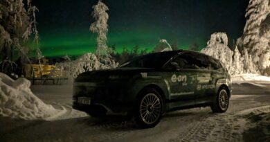 Hyundai Ioniq 9 pod polární září