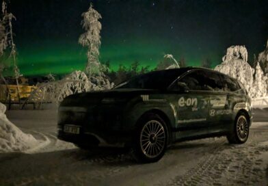 Hyundai Ioniq 9 pod polární září